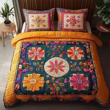 Wild Blooms Duvet Cover Set NCU0PVL190
