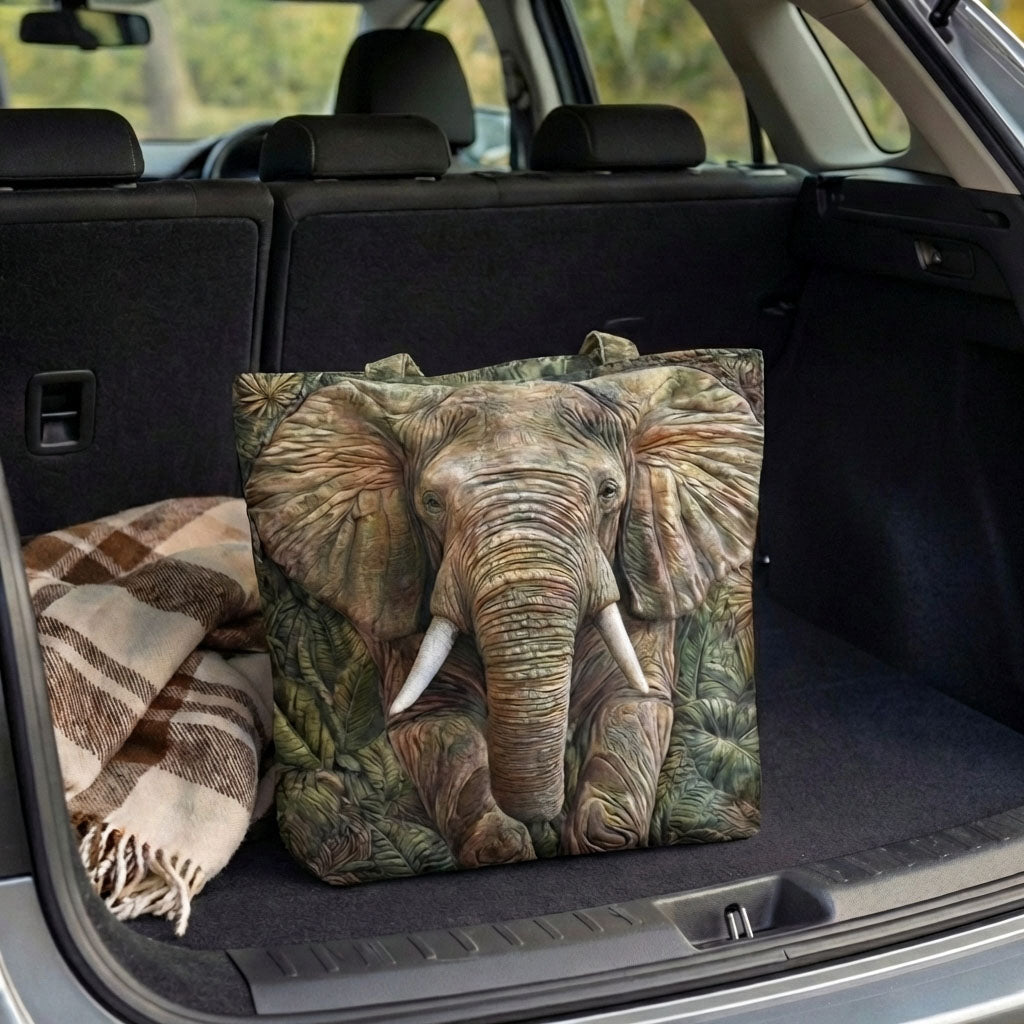Wild Quilt Quilted Zipper Tote Bag SN0DK015