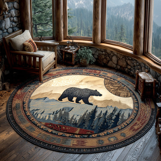 Wild Trail Round Carpet NCU0PT10509