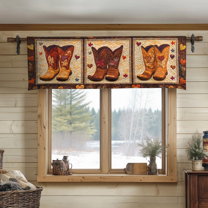 Wild West Style Quilted Valance NCU0NT6683