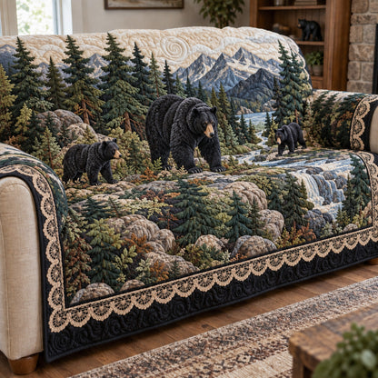 Wilderness Haven Quilted Sofa Cover SN0TV311