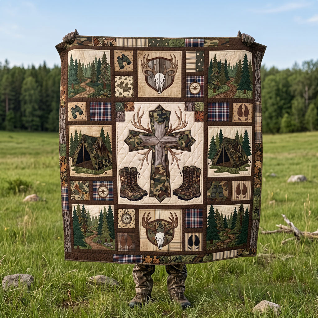 Wilderness Strength Heritage Quilted Blanket SN0PT062