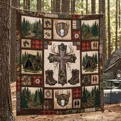 Wilderness Strength Heritage Quilted Blanket SN0PT062