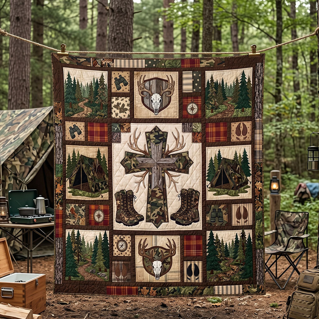 Wilderness Strength Heritage Quilted Blanket SN0PT062