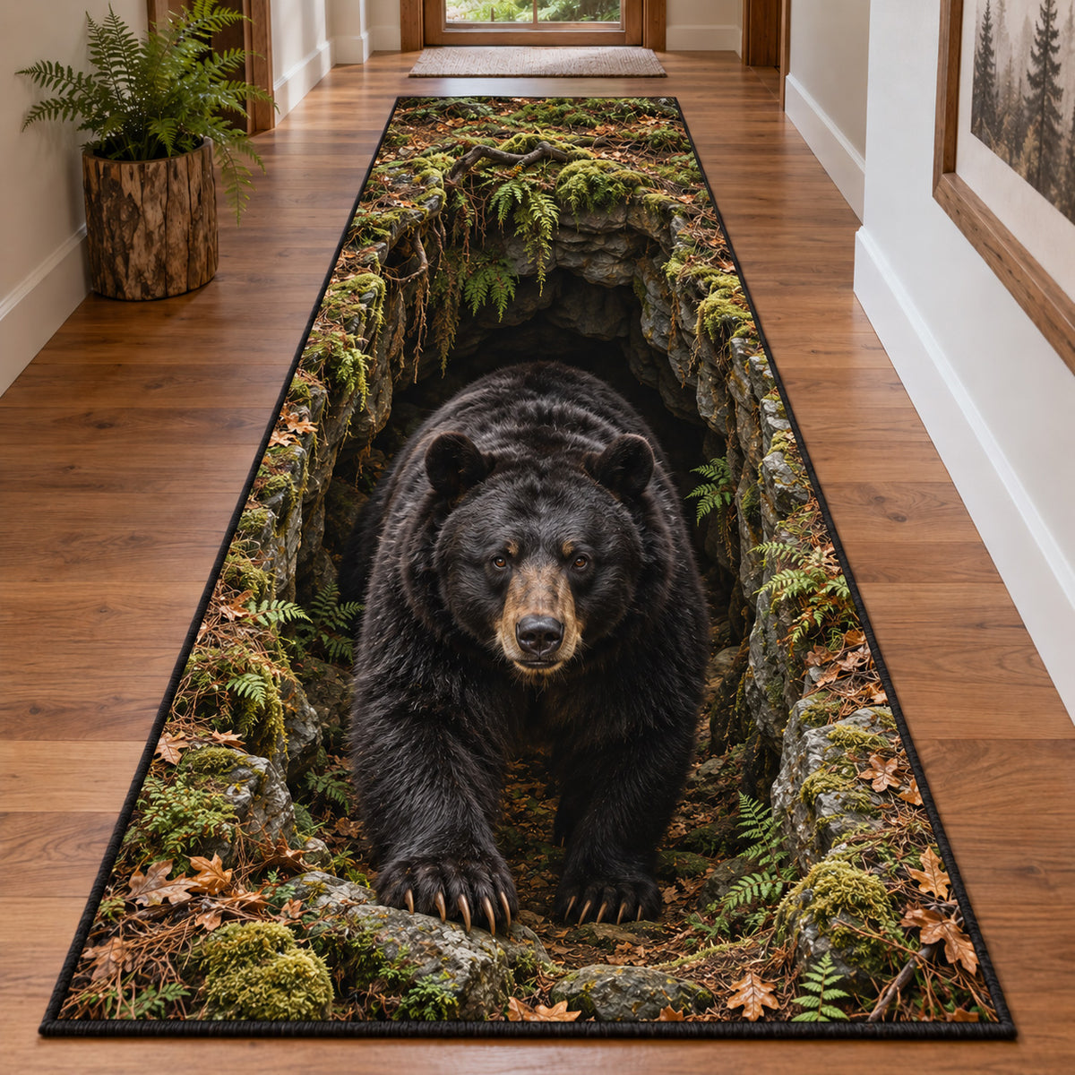 Wildwood Bear Retreat Runner Carpet SN0TV516