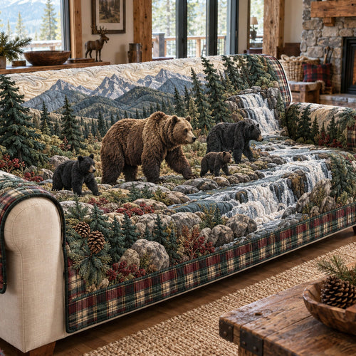 Wildwood Family Quilted Sofa Cover SN0TV308