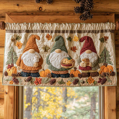 Window Gnome Quilted Valance NCU0DDK929