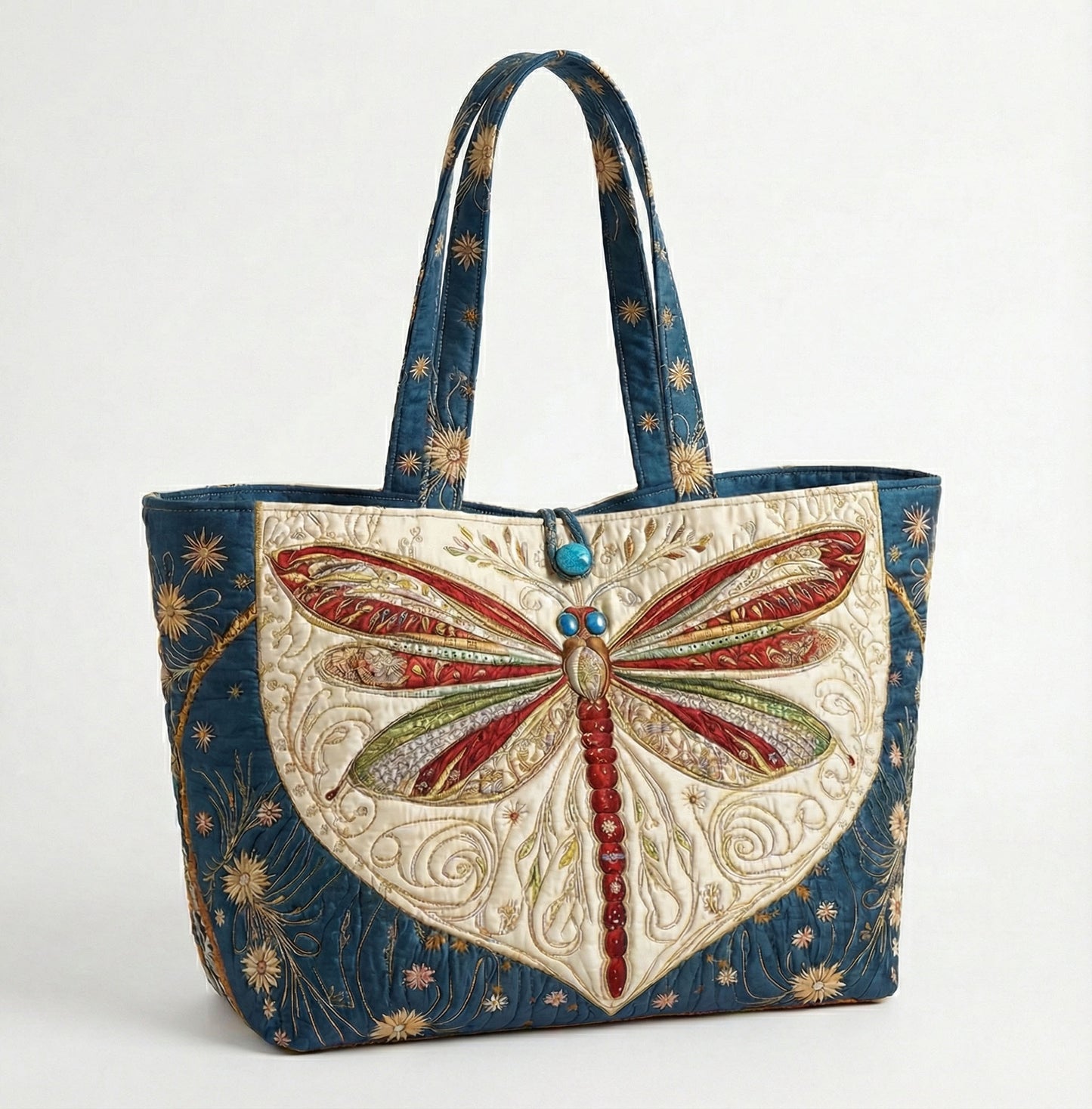 Wing Bloom Quilted Classic Tote Bag SN0DK018