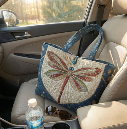 Wing Bloom Quilted Classic Tote Bag SN0DK018