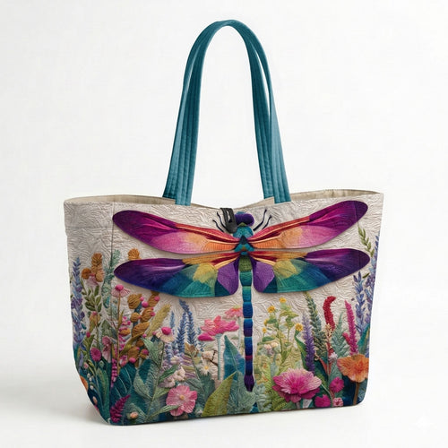 Wing Charm Quilted Classic Tote Bag SN0DK037