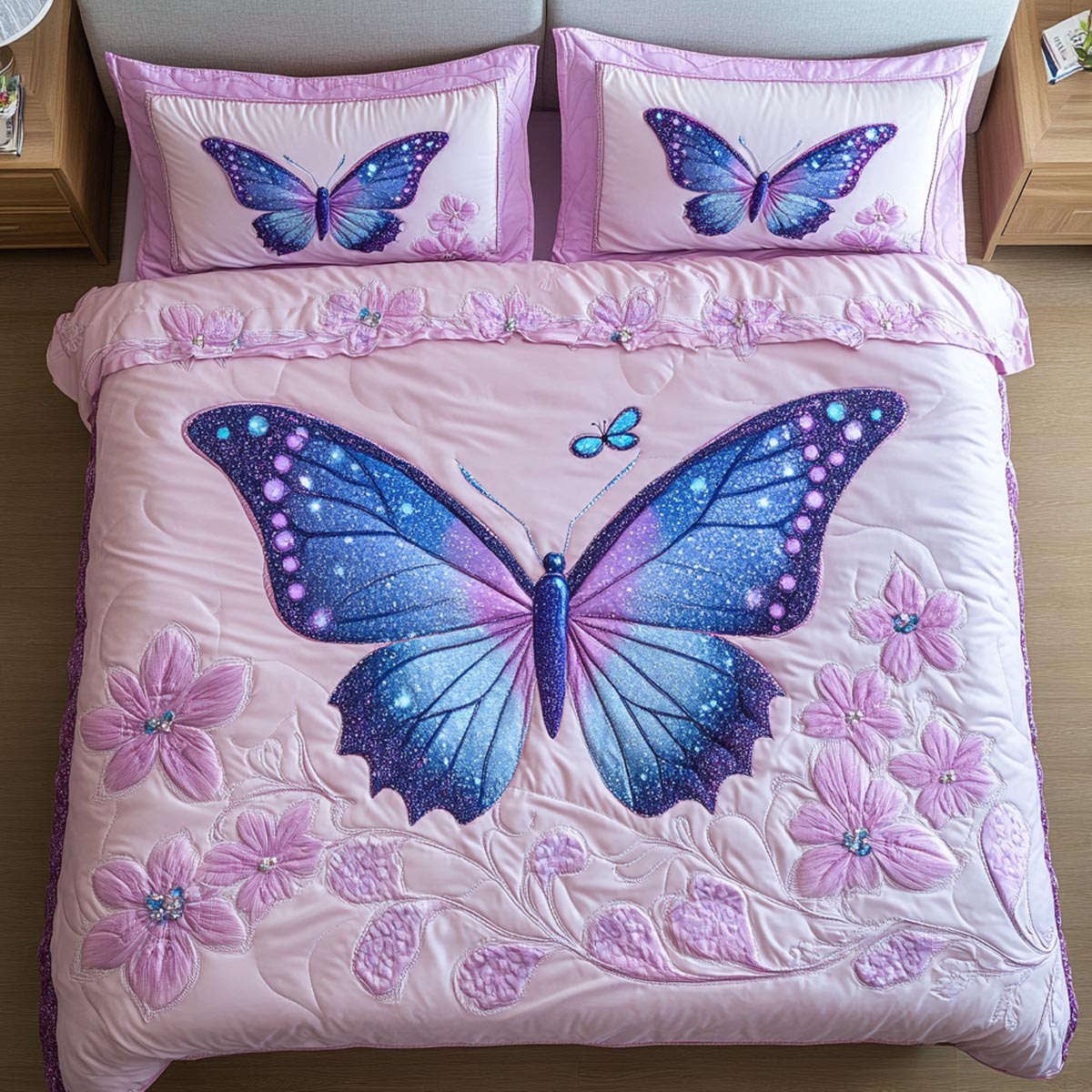 Winged Beauty Duvet Cover Set NCU0DDK413