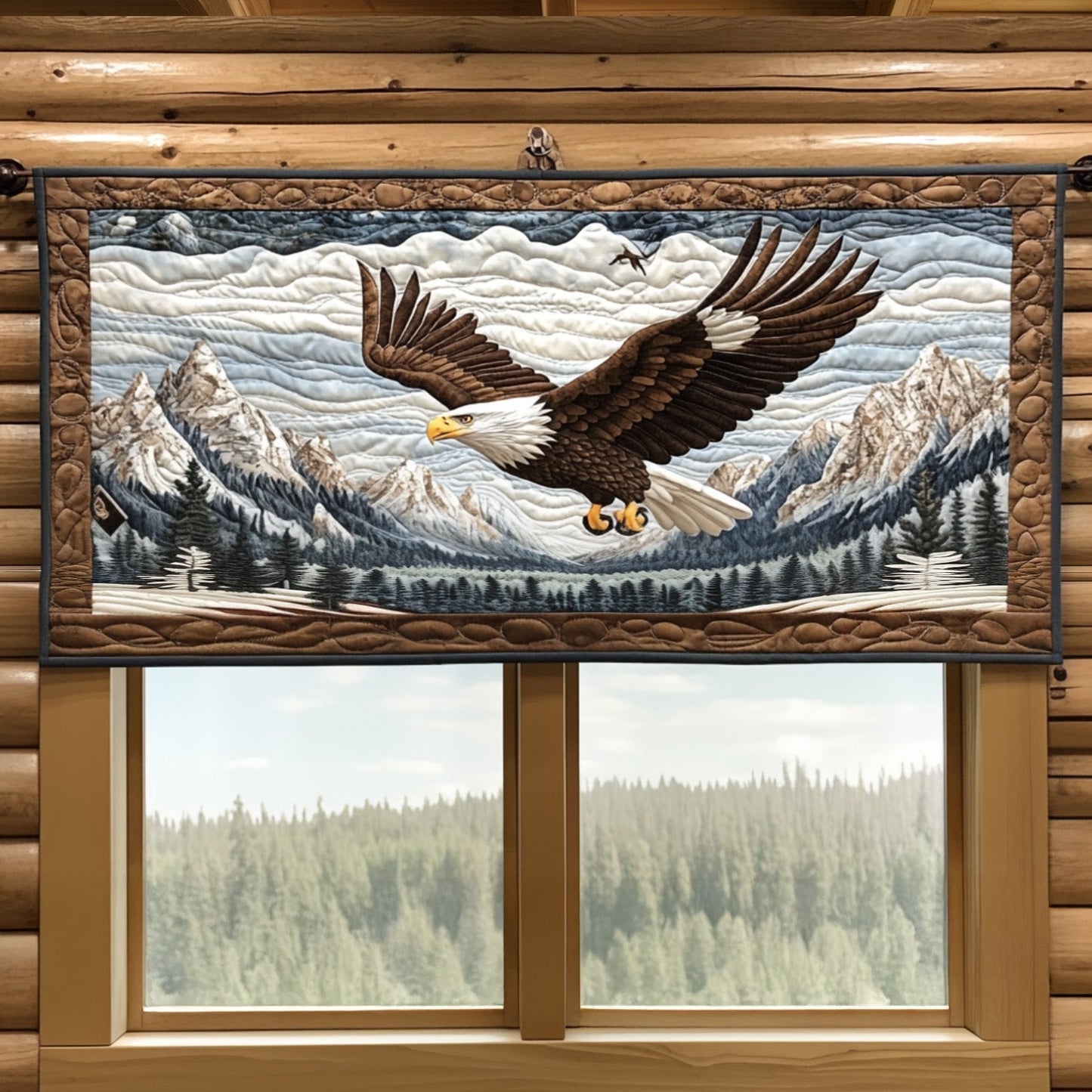 Winged Majesty Quilted Valance NCU0PT5603