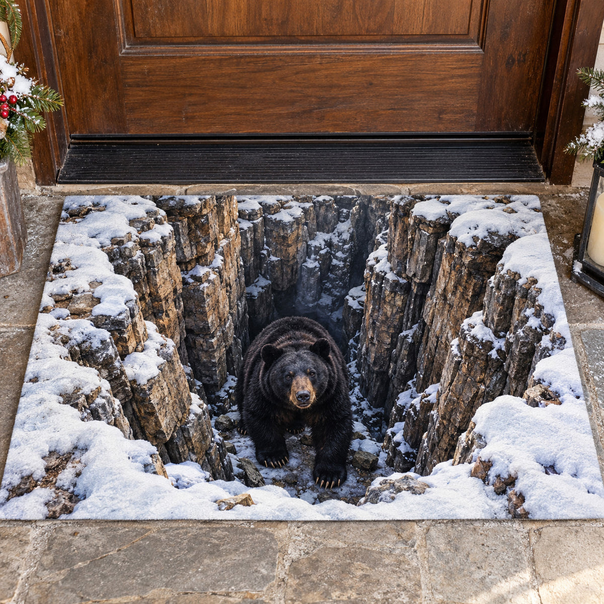 Winter Bear Escape Doormat SN0TV635