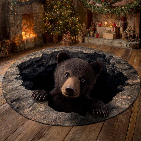 Winter Den Round Carpet NCU0XD1379