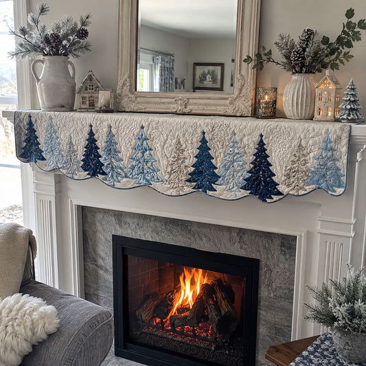 Winter Forest Charm Quilted Mantle Scarf SN0PT668