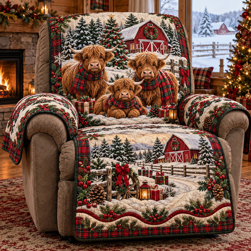 Winter Highland Quilted Sofa Cover SN0TV911