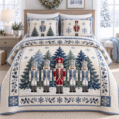 Winter Regiment 3-Piece Quilted Bedding Set SN0TD1143
