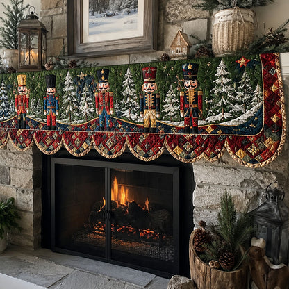 Winter Toyland Quilted Mantle Scarf SN0PT670