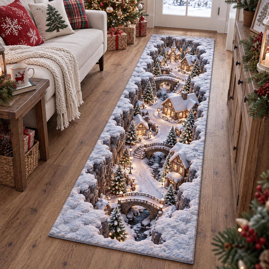 Winter Village Bridge Runner Carpet SN0DV613