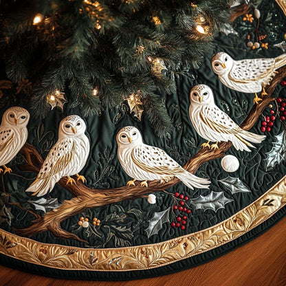 Winter Watch Christmas Quilted Tree Skirt NCU0DV2278
