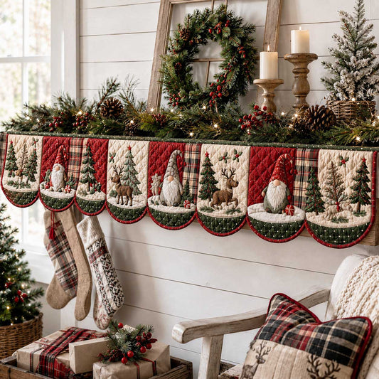 Winter Wonder Quilted Mantel Scarf SN0TD421