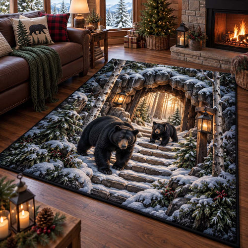 Winterwood Bear Area Rug SN0HH0913