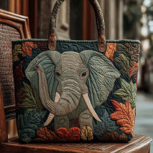 Wisdom of the Wild Quilted Tote Bag NCU0PT9453