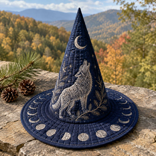 Witch Shadow Quilted Witch Hat SN0TD109