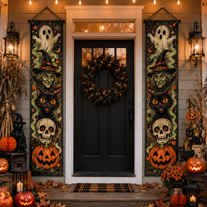 Witch's Familiar Welcome Door Banner SN0PT275