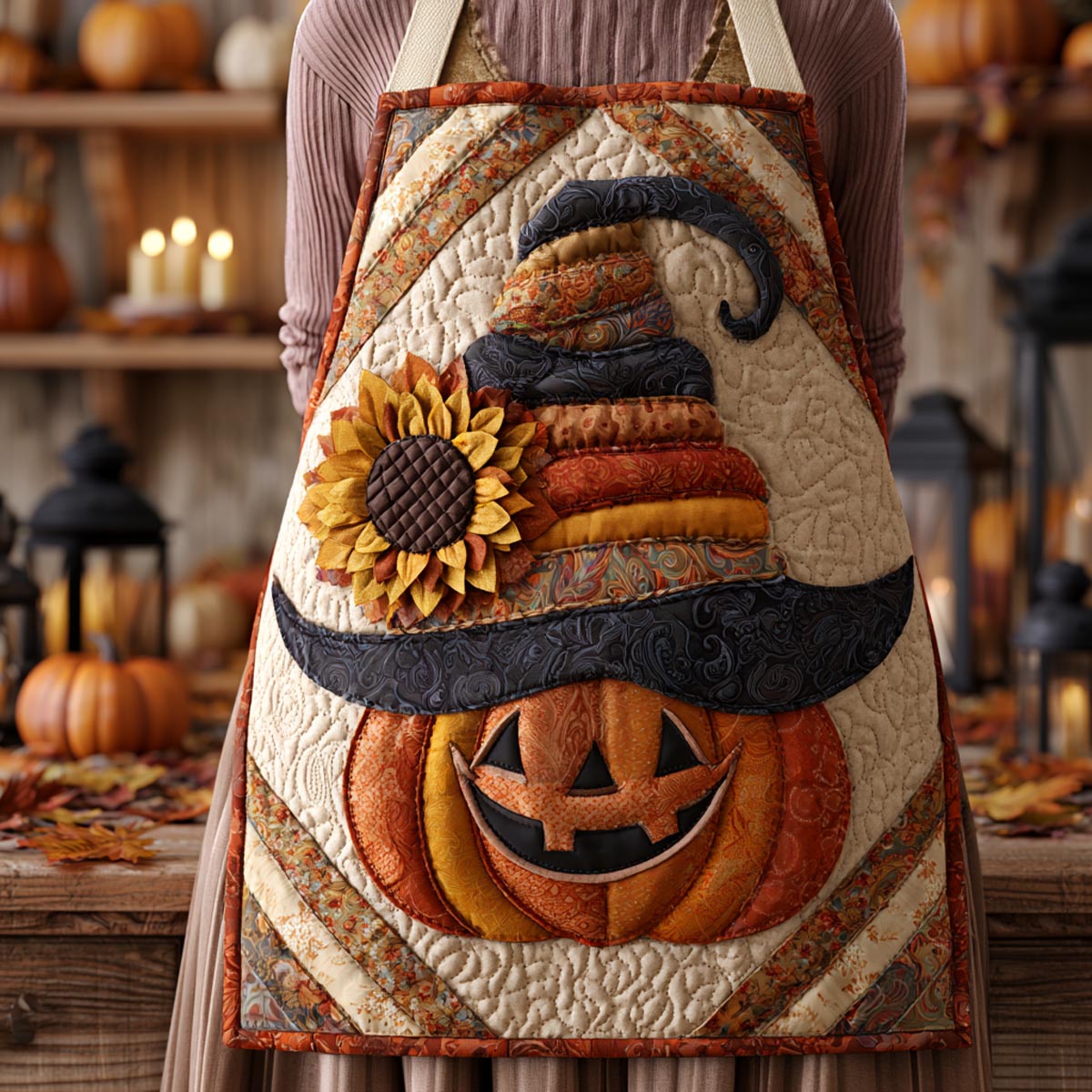 Witching Hour Quilted Apron SN0DV117