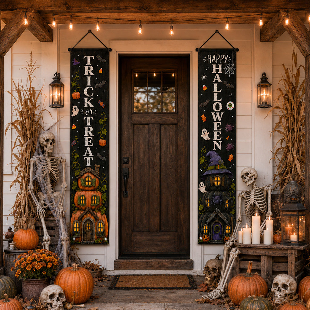 Witching Hour Welcome Welcome Door Banner SN0PT276