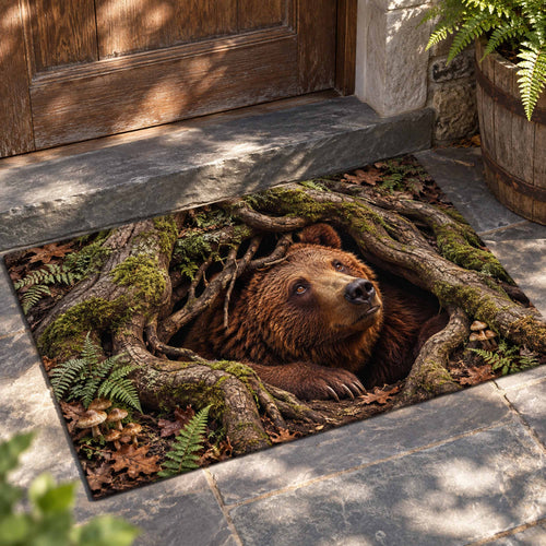 Woodland Bear Doormat SN0TD976