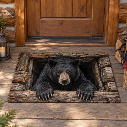 Woodland Bear Doormat SN0TV671