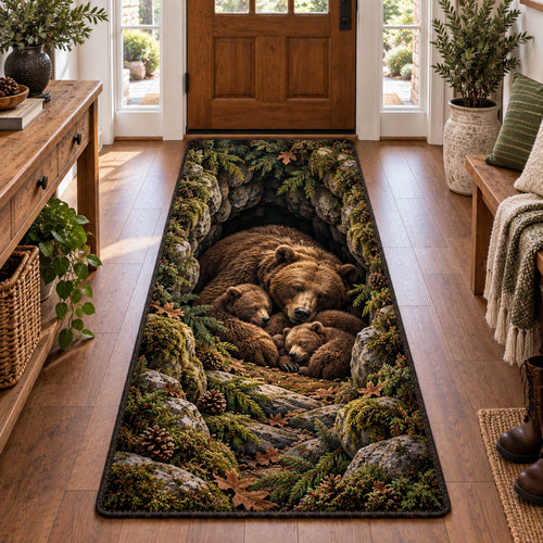 Woodland Bears Runner Carpet SN0TD600