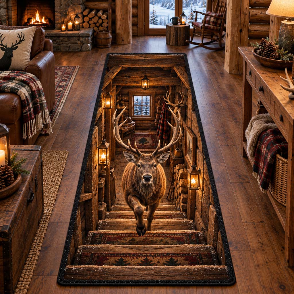 Woodland Deer Runner Carpet SN0HH0813
