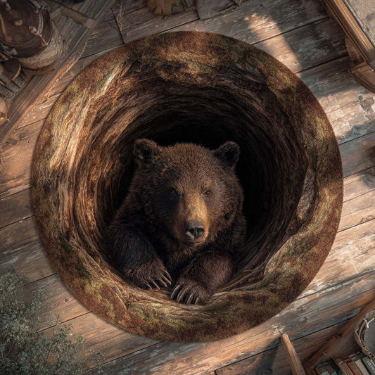 Woodland Den Round Carpet NCU0XD1373