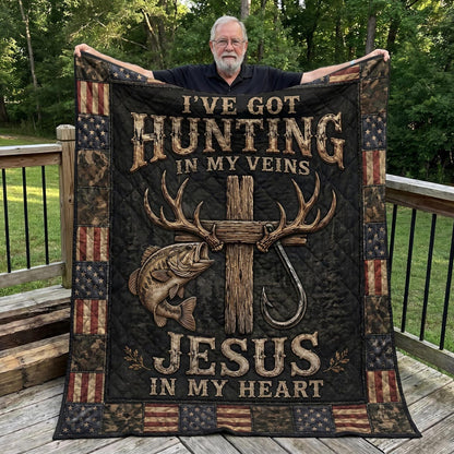 Woodland Devotion Quilted Blanket SN0DV034