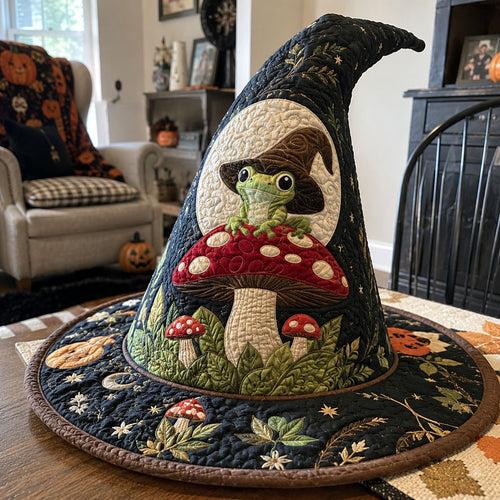 Woodland Fungi Quilted Witch Hat SN0PT590