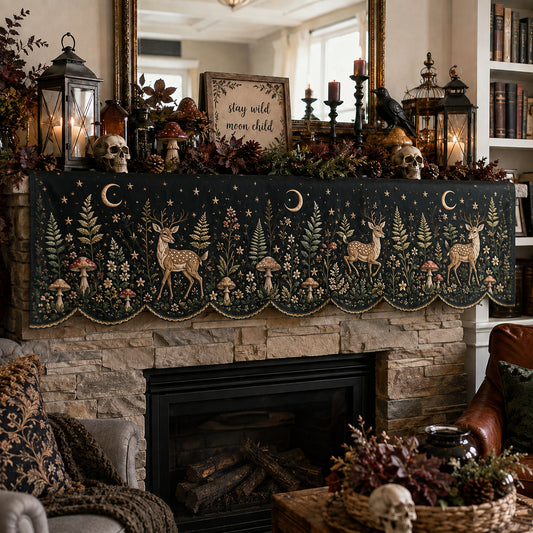 Woodland Hearth Mantel Scarf SN0PT686