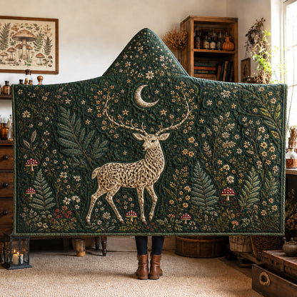 Woodland Magic Quilted Hooded Blanket SN0TV154