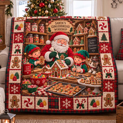 Workshop Bakery Quilted Blanket SN0HH0702