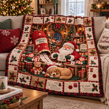 Workshop Delivery Quilted Blanket SN0HH0703
