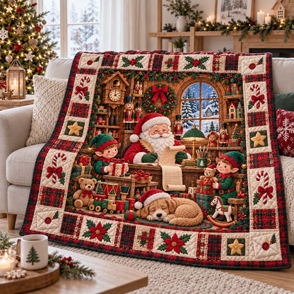 Workshop Planner Quilted Blanket SN0HH0708