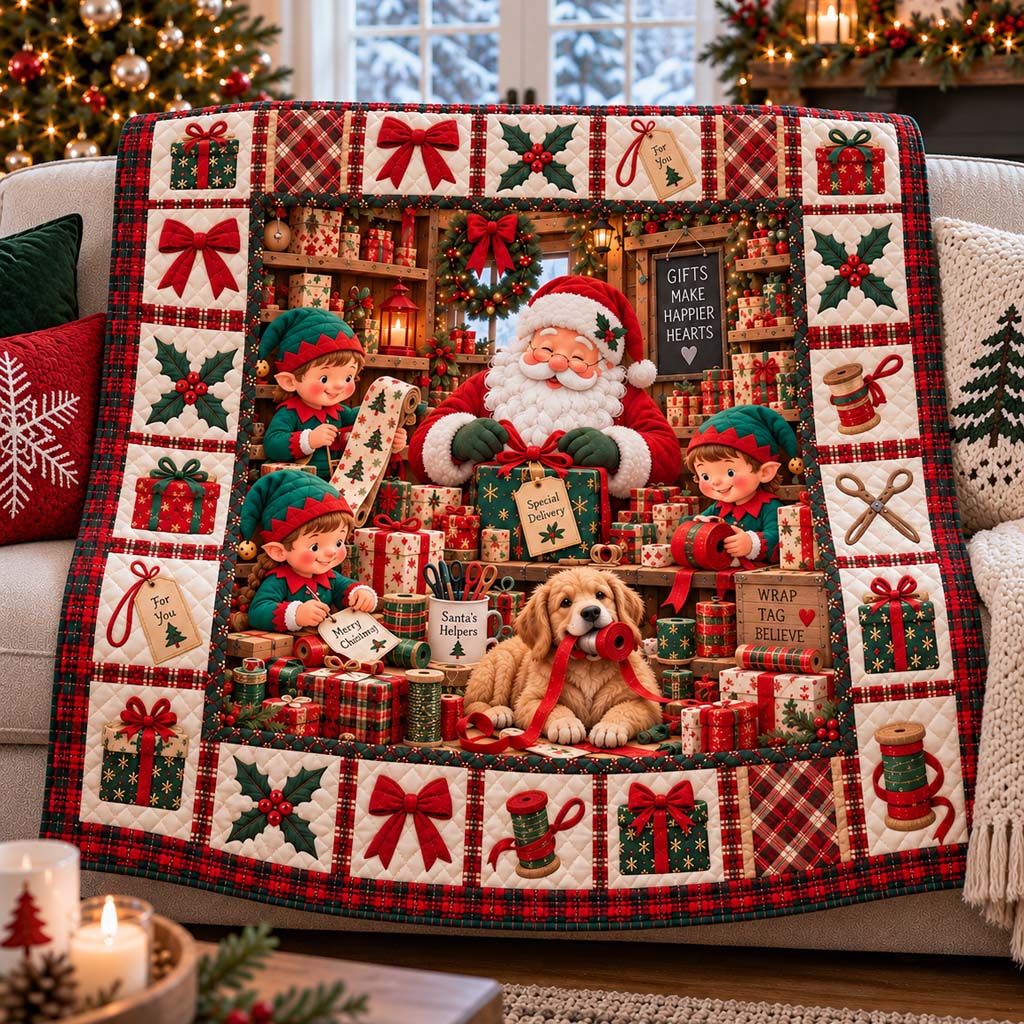 Workshop Presents Quilted Blanket SN0HH0709