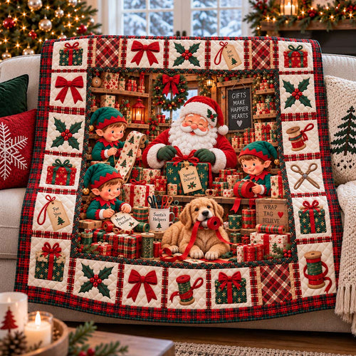 Workshop Presents Quilted Blanket SN0HH0709