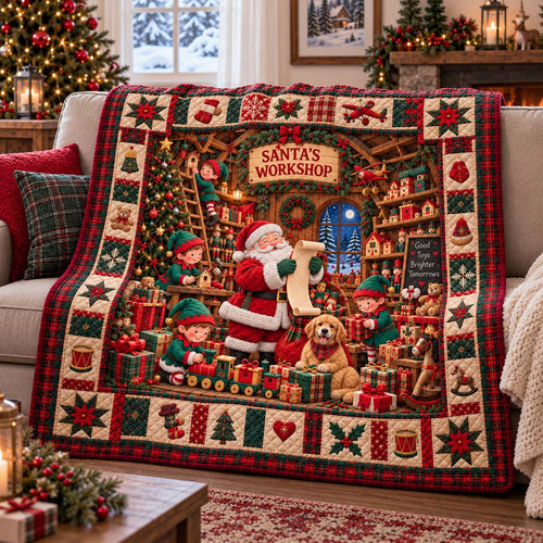 Workshop Secrets Quilted Blanket SN0HH0710