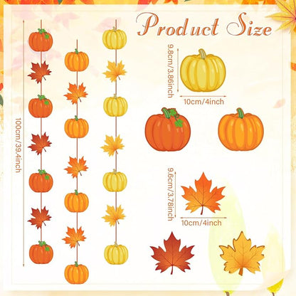 9 Pcs Halloween Hanging Garlands