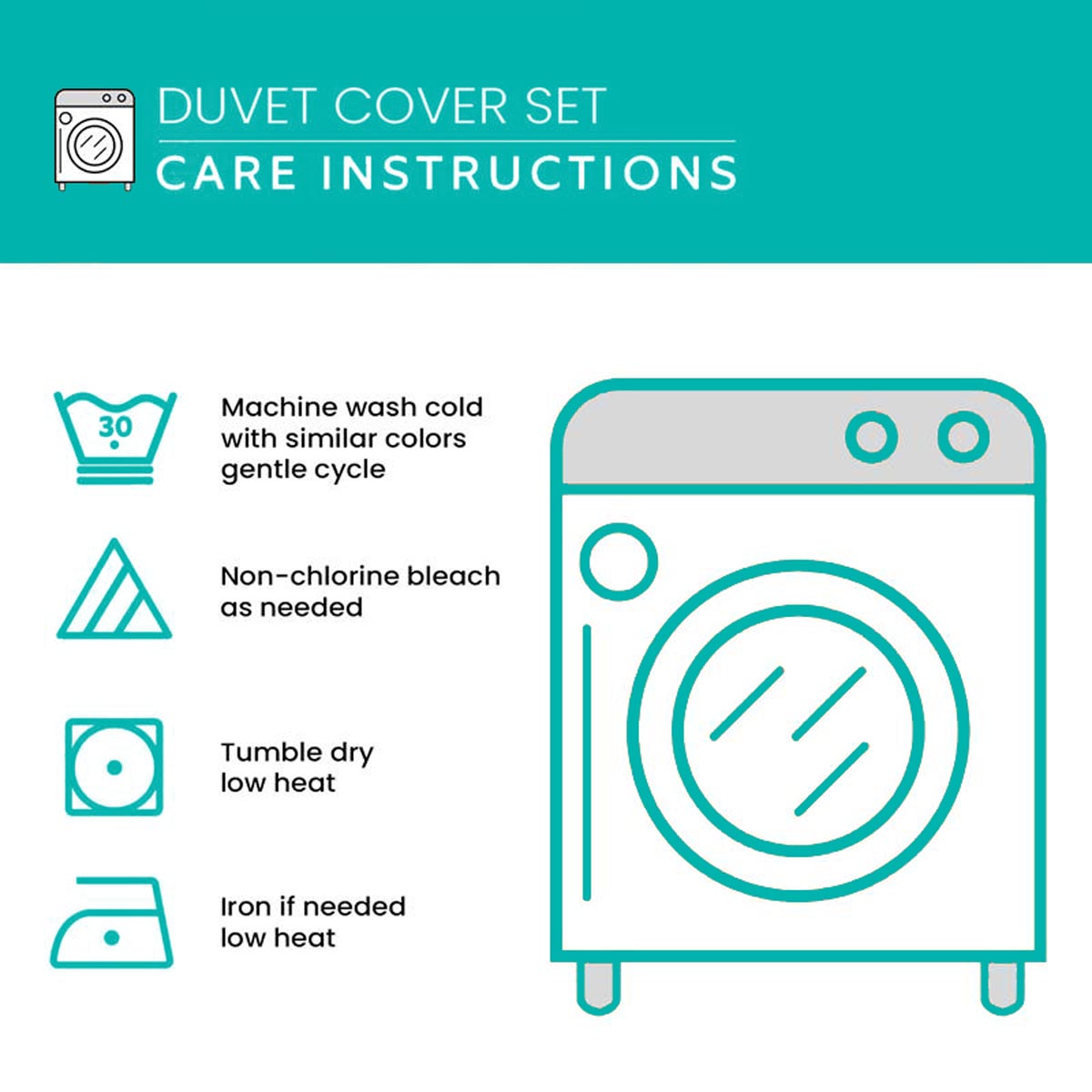 Radiant Petals Duvet Cover Set NCU0DV405