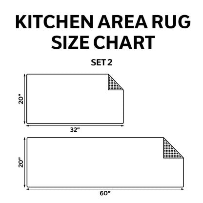 Deep Blue Glide Kitchen Area Rug NCU0DV8225