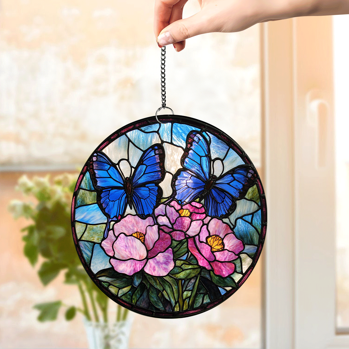 Butterfly Light - Window Hanging Suncatcher NCU0PD011